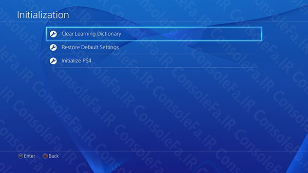 آموزش پاکسازی Learning Dictionary در PS4