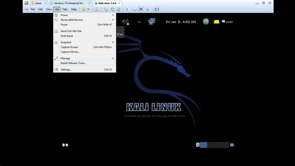 آموزش نصب VMWare Tools در کالی لینوکس