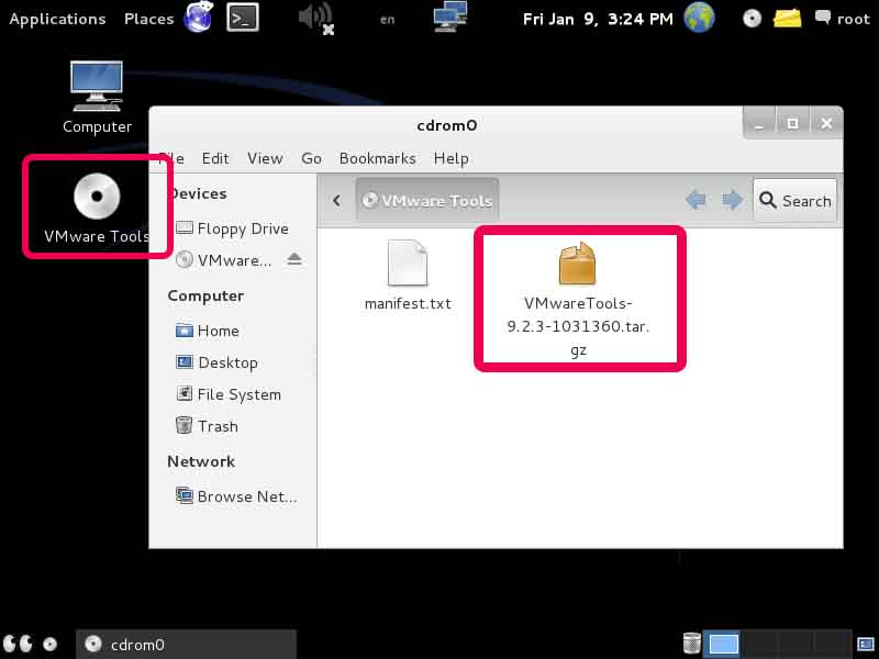 آموزش نصب VMWare Tools در کالی لینوکس