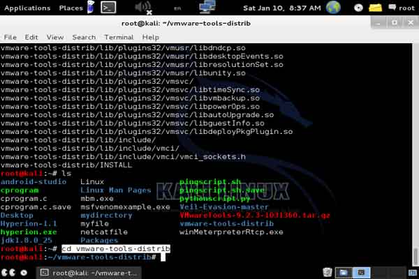آموزش نصب VMWare Tools در کالی لینوکس