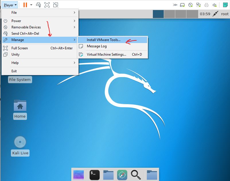 آموزش نصب VMWare Tools در کالی لینوکس