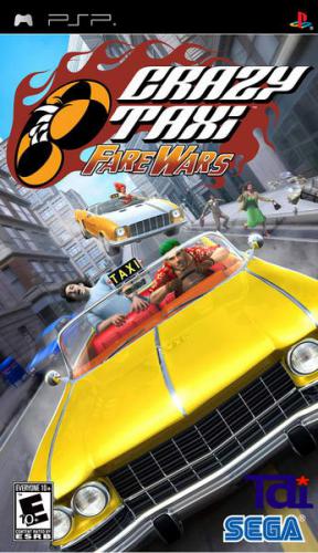 دانلود بازی Crazy Taxi Fare Wars PSP