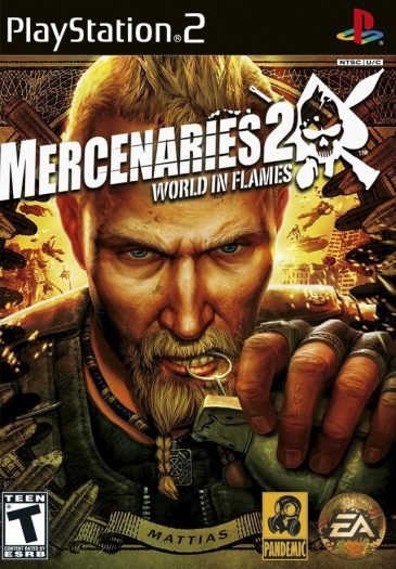 بازی Mercenaries 2: World in Flames پلی استیشن 2