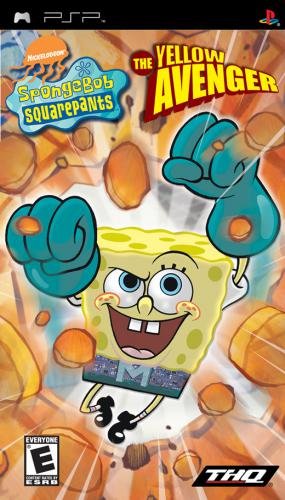 بازی SpongeBob SquarePants: The Yellow Avenger PSP