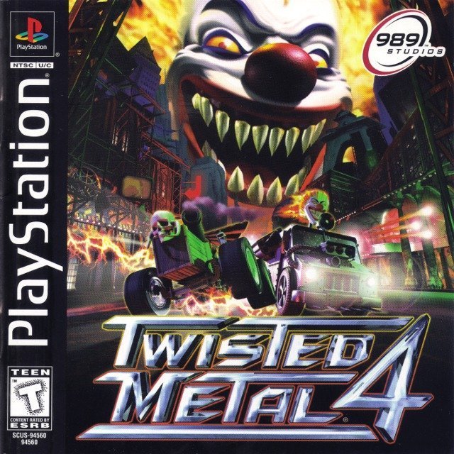 بازی twisted metal 4 psp