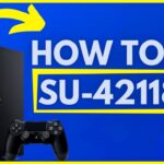 نحوه رفع خطای SU-42118-6 پلی استیشن 4