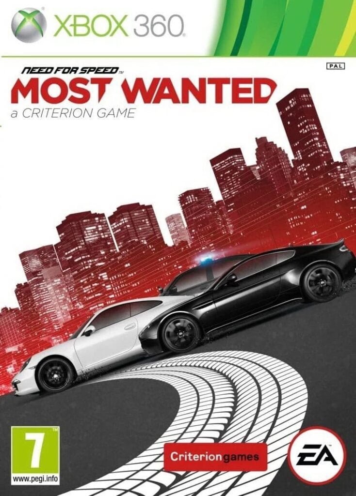 Need for Speed Most Wanted Xbox 360