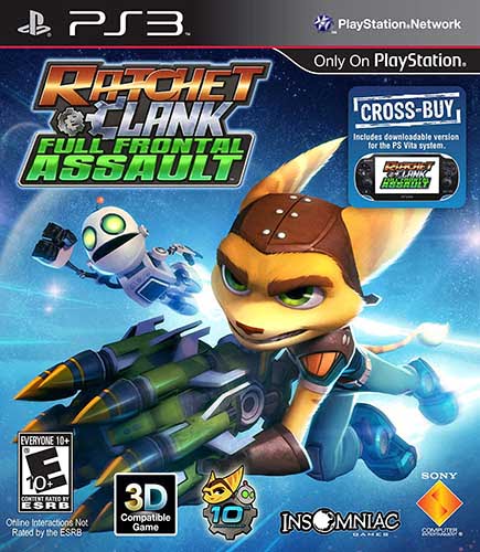 Ratchet And Clank Full Frontal Assault PS3