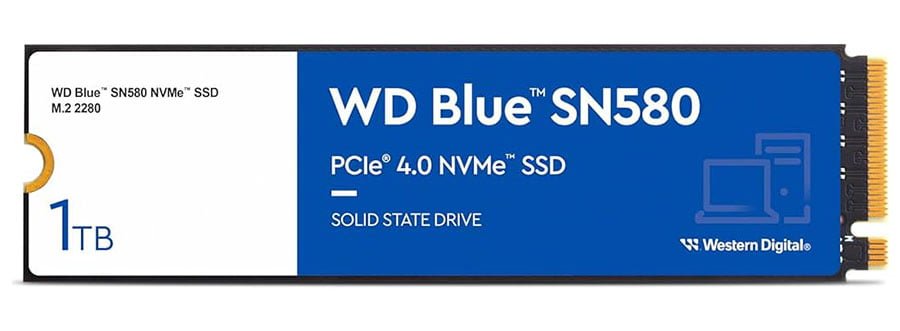 WD Blue SN580 NVMe M.2 SSD